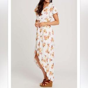 Altar’d State | Aliza Floral Cream Dress Size M